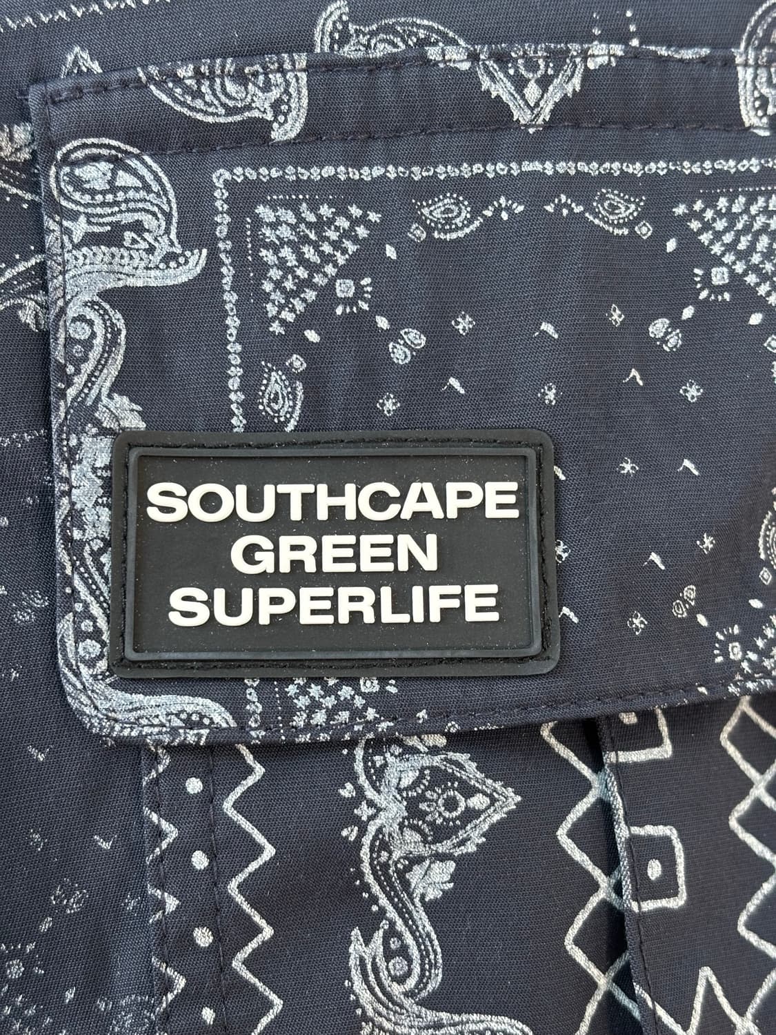 사우스케이프 여성 골프 프린트 밴딩조거팬츠S(67)/네이비 상품이미지6