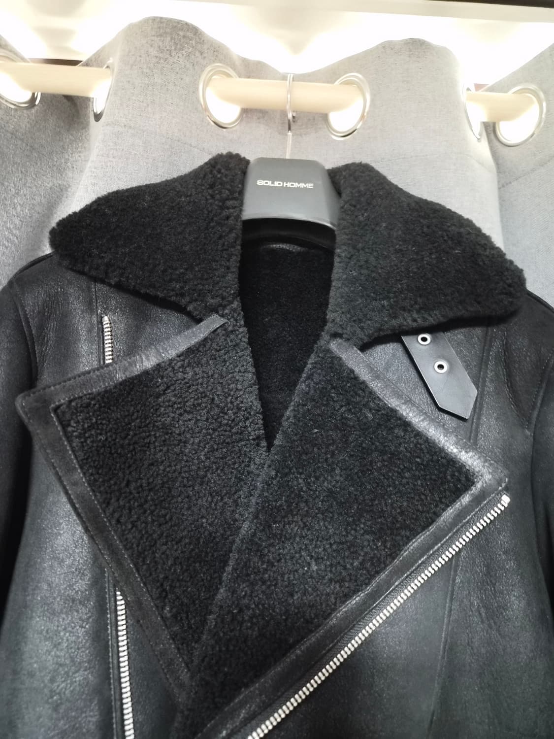 올세인츠 무스탕 팝니다 우영미 솔리드옴므 타임옴므 상품이미지4