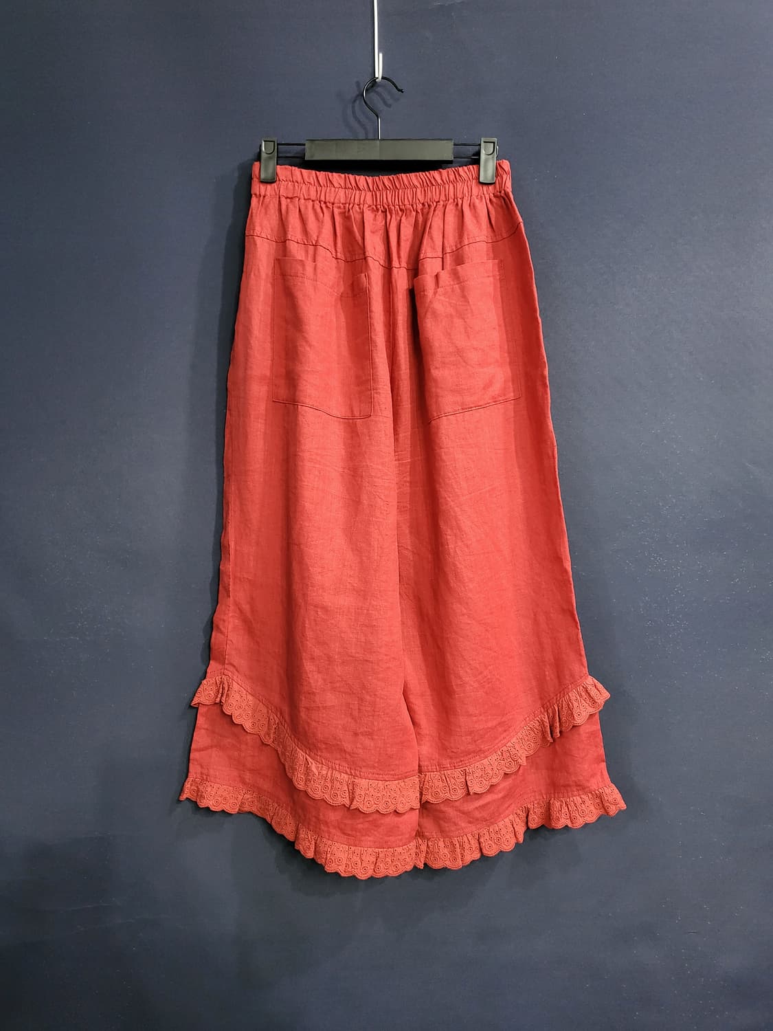 린넨 레이스 자수 와이드팬츠 상품이미지5