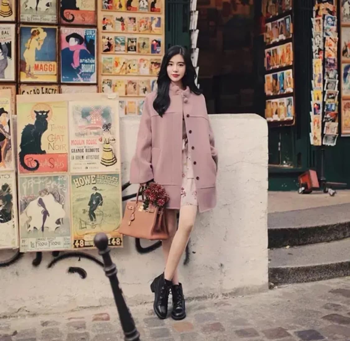 밀크코코아 로즈 코쿤 코트 실연쇼콜라티에 상품이미지2