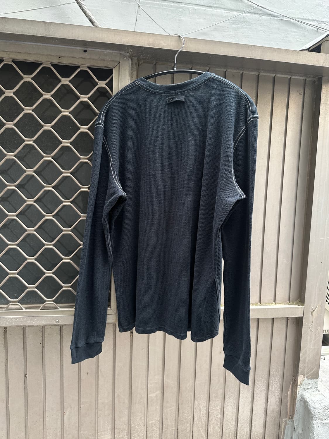 Armani Exchange waffle knit sleeve 상품이미지7