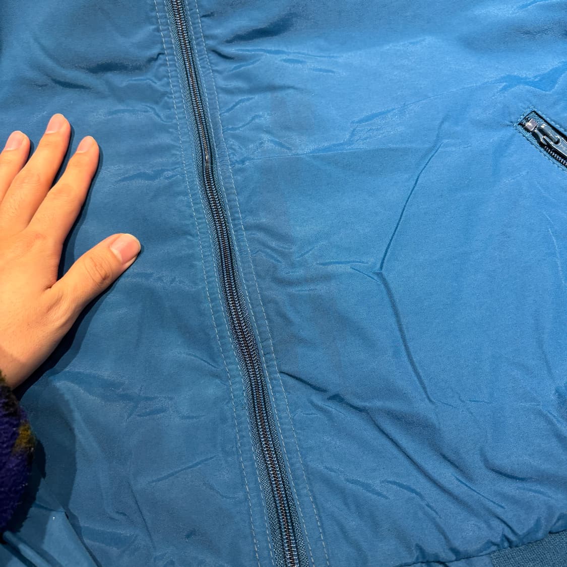 90s L.L.bean 90년대 엘엘빈 쓰리 시즌 블루 웜업 자켓 상품이미지10