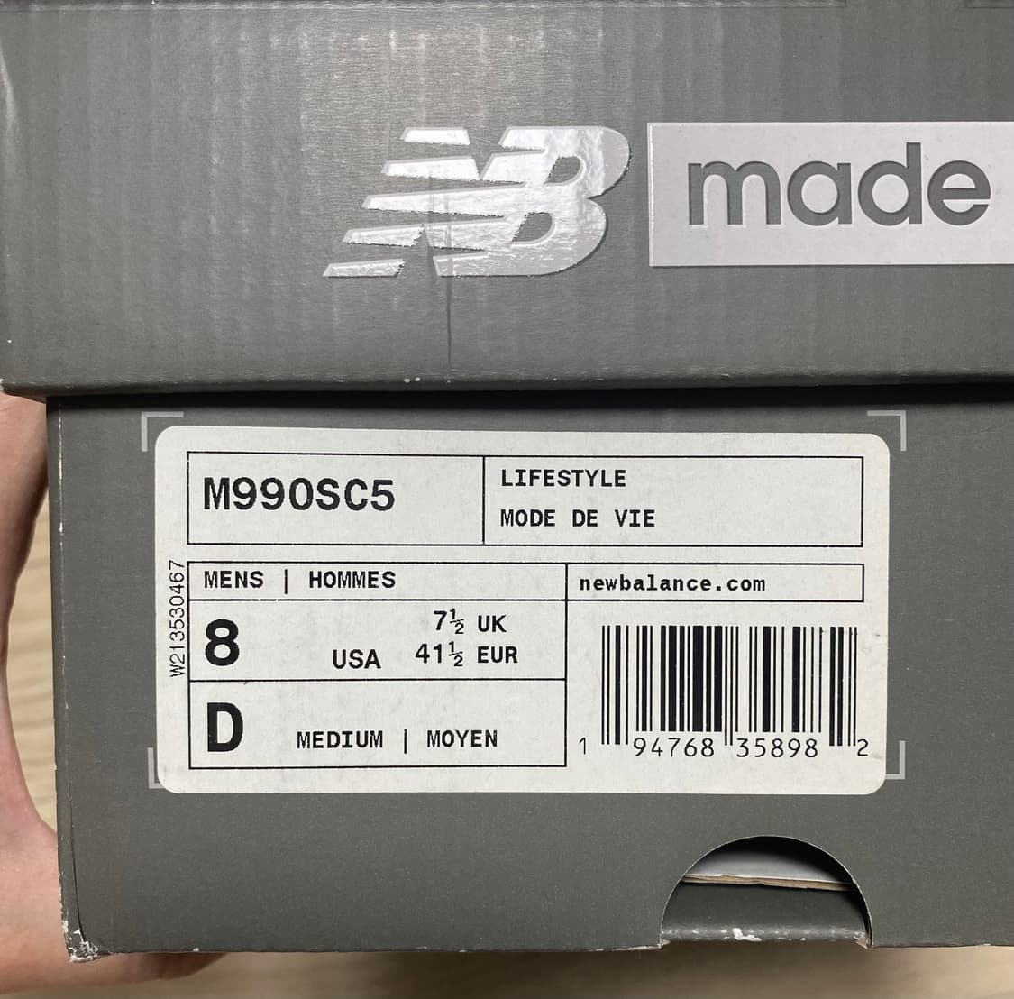 [260] 뉴발란스 x 슬로우 스테디 클럽 990v5 브라운 상품이미지8