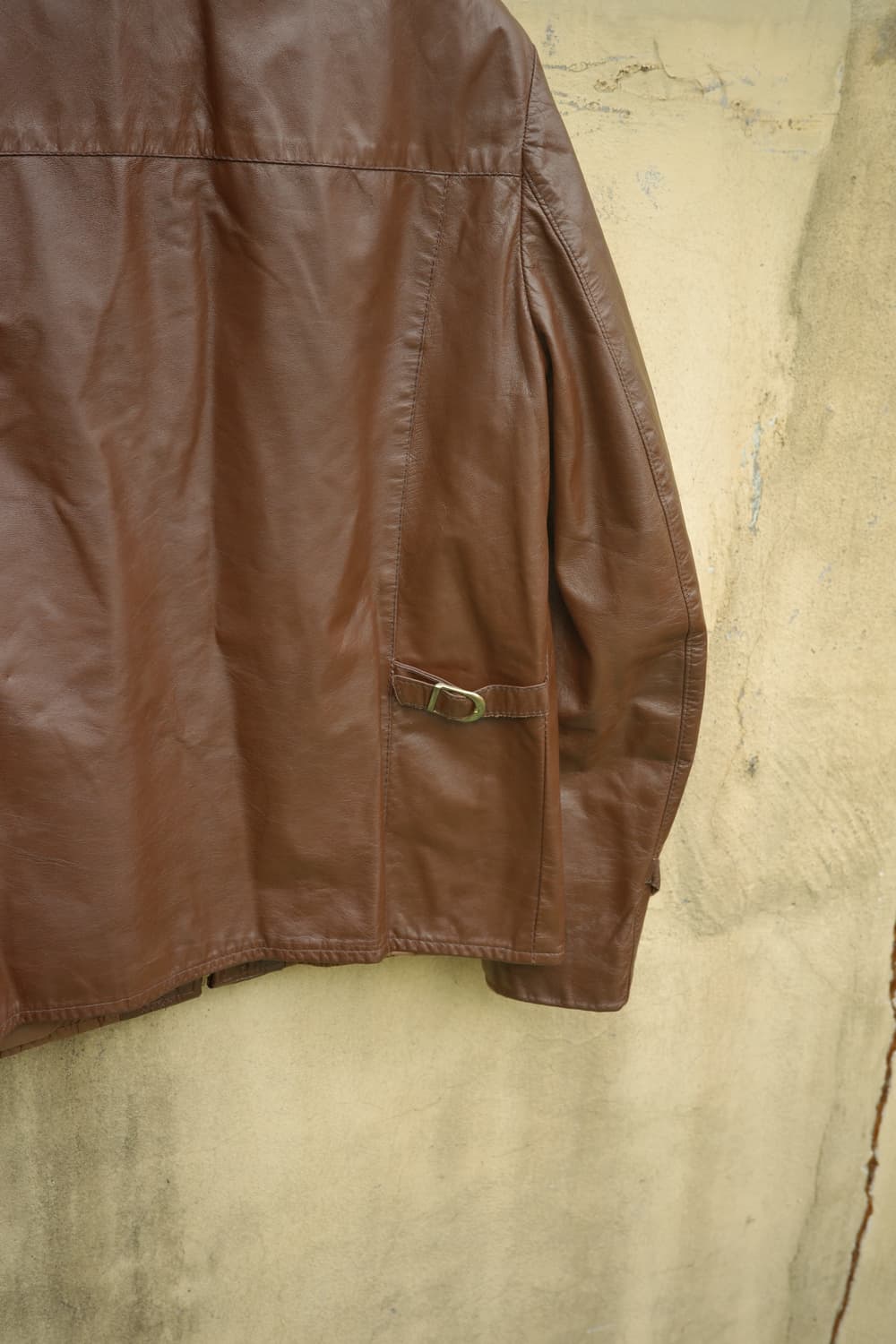 70s 빈티지 클래식 레더 코치 자켓 상품이미지6