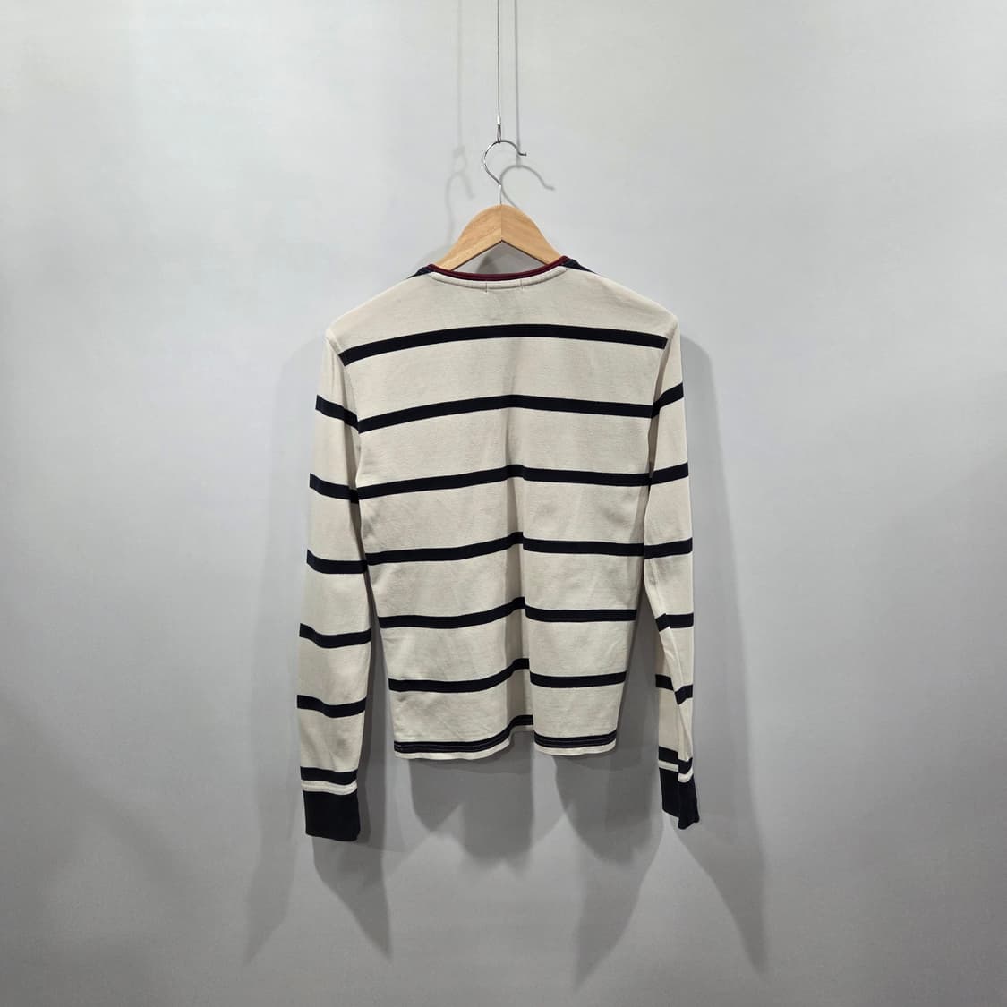 폴로랄프로렌 피케 헨리넥 스트라이프 롱슬리브 L(14/16) 상품이미지5