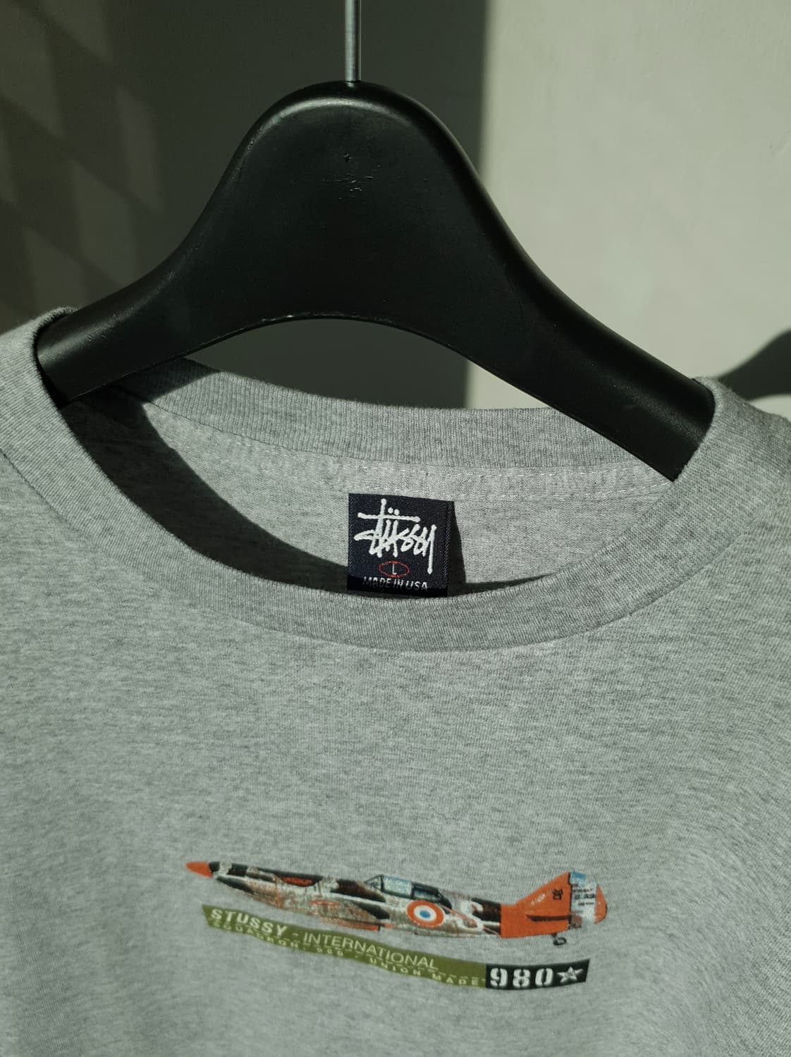 90s STUSSY print tee
 상품이미지4