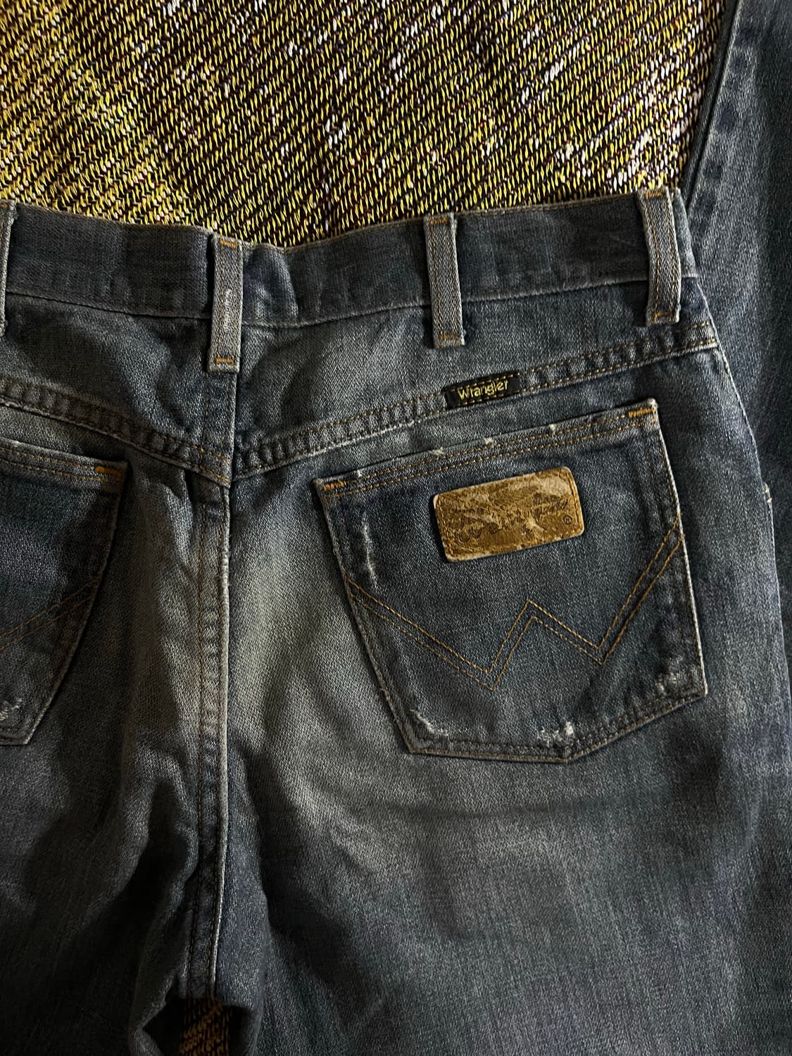랭글러 Wrangler 부츠컷 (517fit) 데님 32x32 판매 상품이미지8