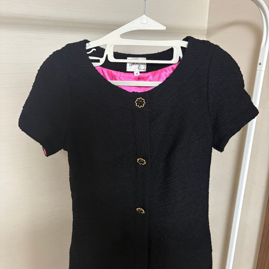 Milly black mini dress 상품이미지1