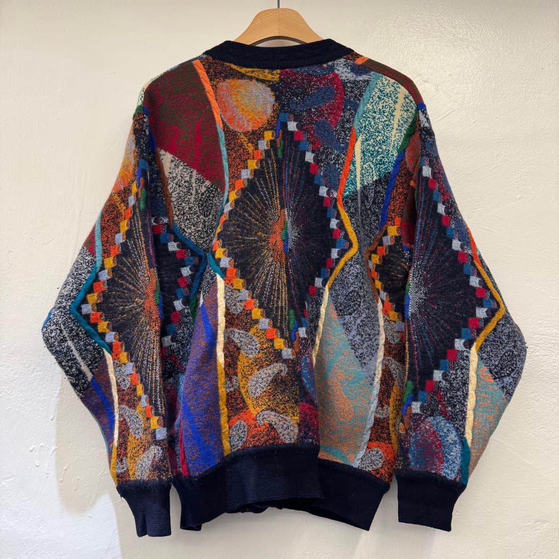 게쿠 메리노 울 케이블 니트 가디건 상품이미지2