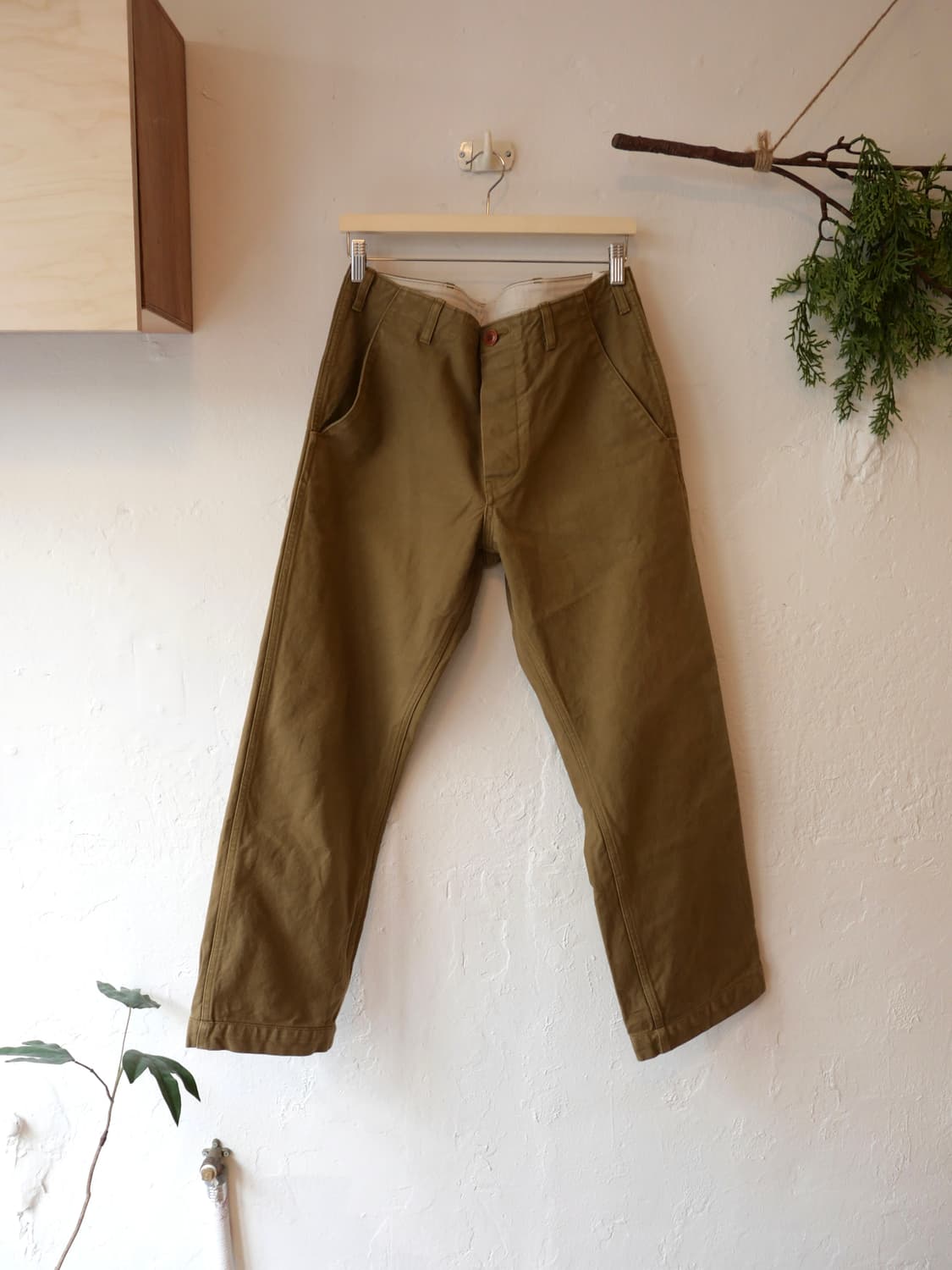 비즈빔 코튼 팬츠 상품이미지2