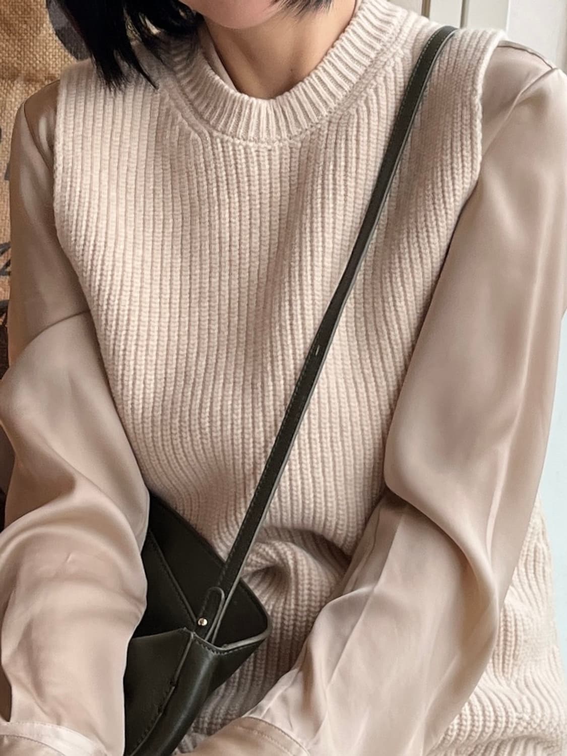 Nanushka 니트 베스트 상품이미지3