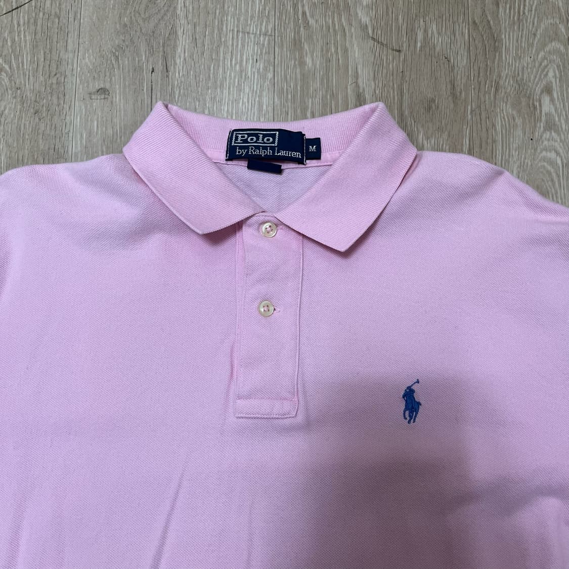 폴로 랄프로렌 여성 스몰포니 PK 반팔 카라티 [핑크] M/95 상품이미지2