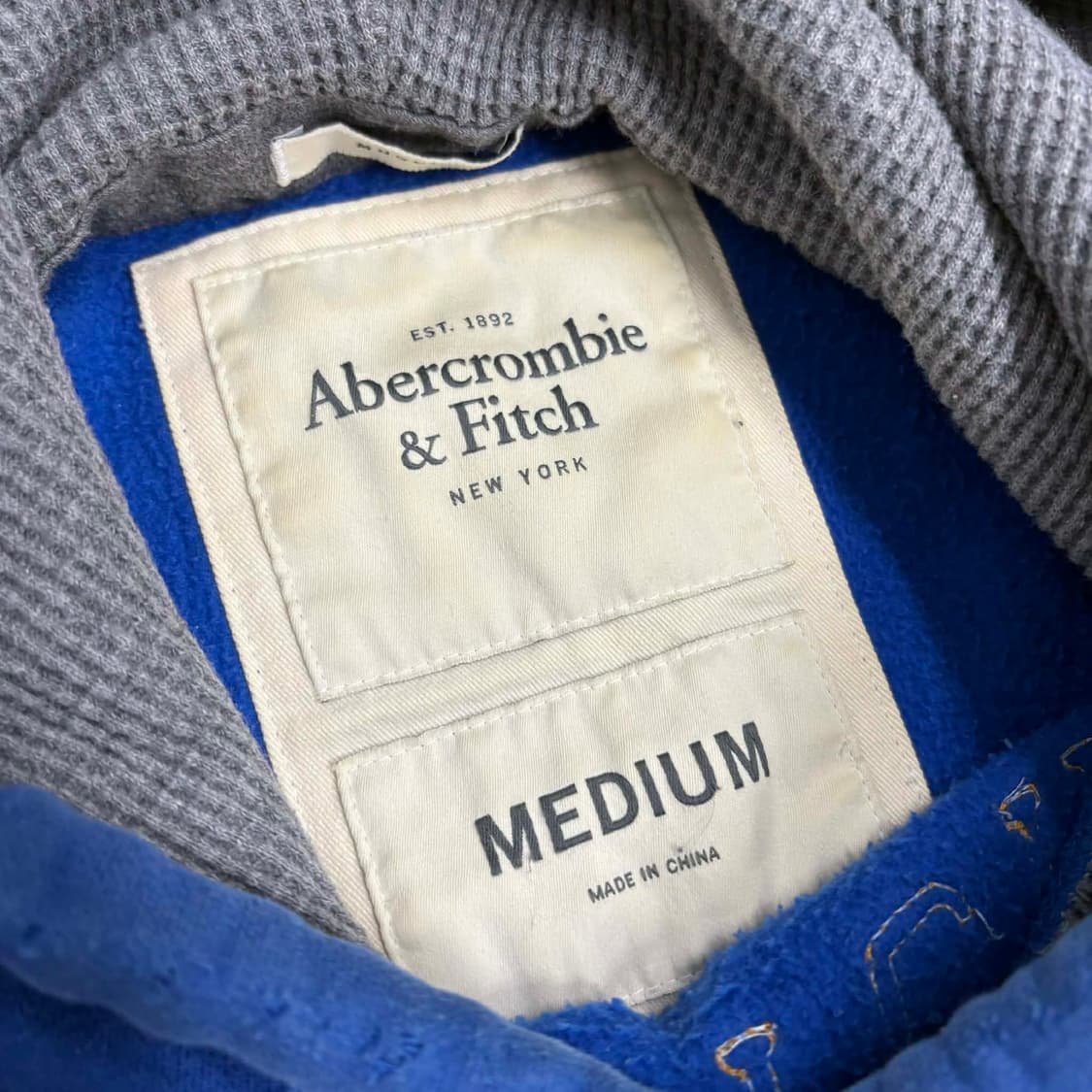 아베크롬비 y2k 올드스쿨 스웨트셔츠 후드티(M) 상품이미지6
