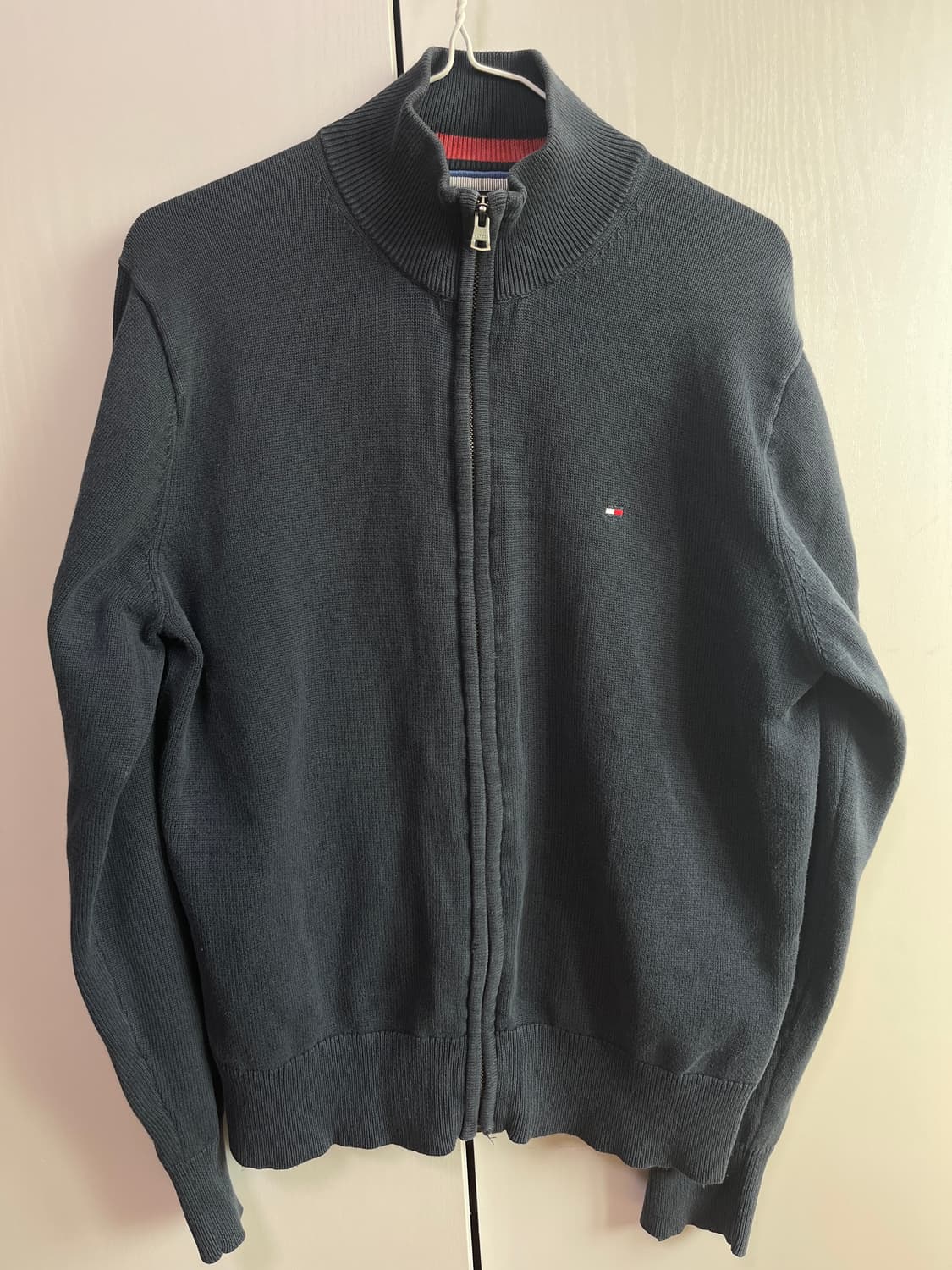 타미힐피거 남성 니트집업 상품이미지1