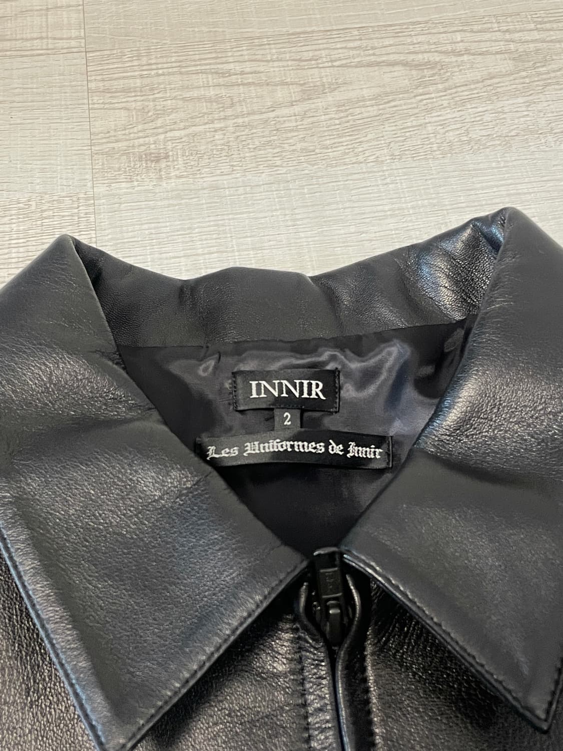 2) 이니어253 LAMBSKIN 가죽자켓 (올드갭, 머듈,유스) 상품이미지7