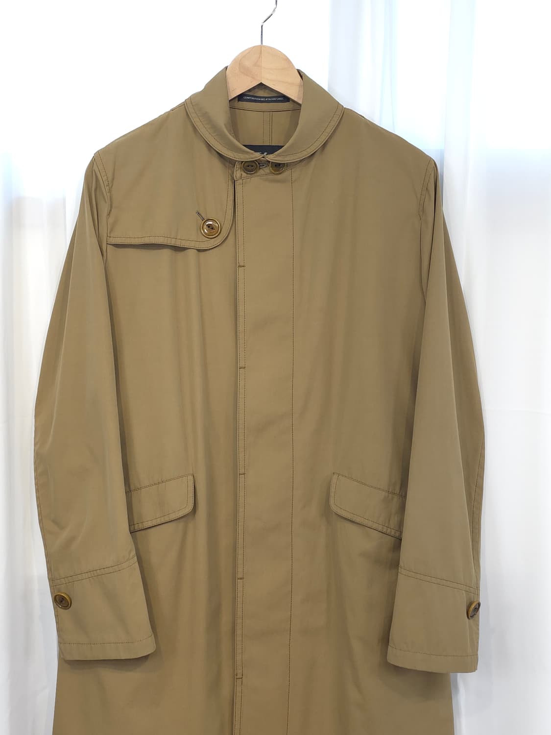 요지야마모토 Y's 베이지 트렌치 코트  상품이미지2