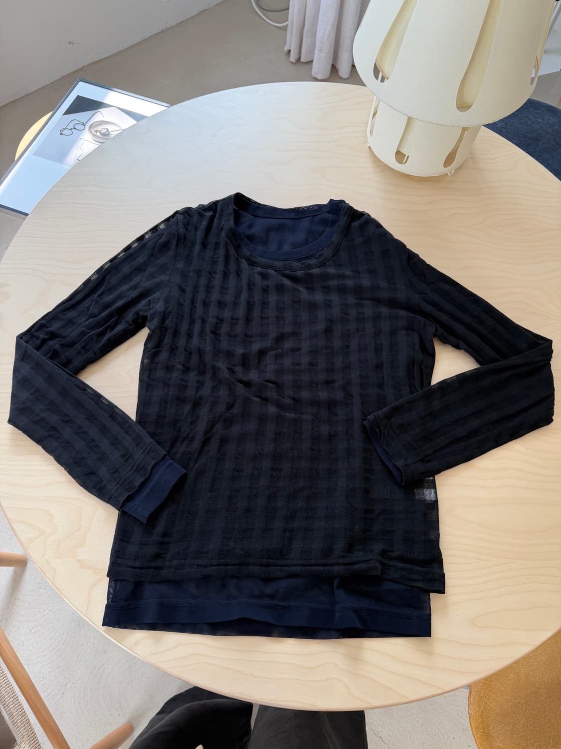 Y’s  Mesh Long Sleeve Top 상품이미지4