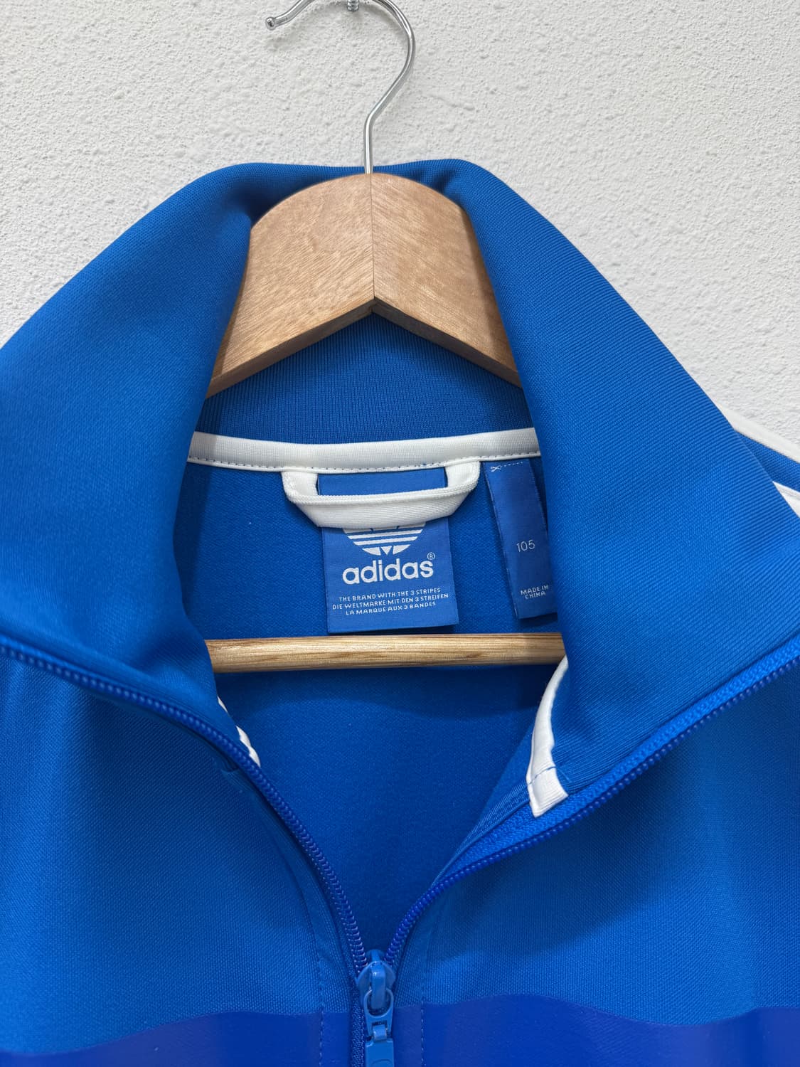 아디다스 오리지널 트레포일 트랙탑 져지 블루 상품이미지4