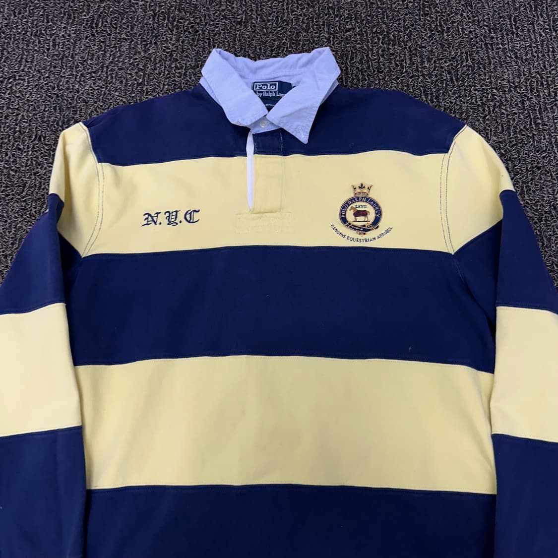 POLO 폴로 랄프로렌 카라티 긴팔티셔츠 럭비티 105(XL) 상품이미지2