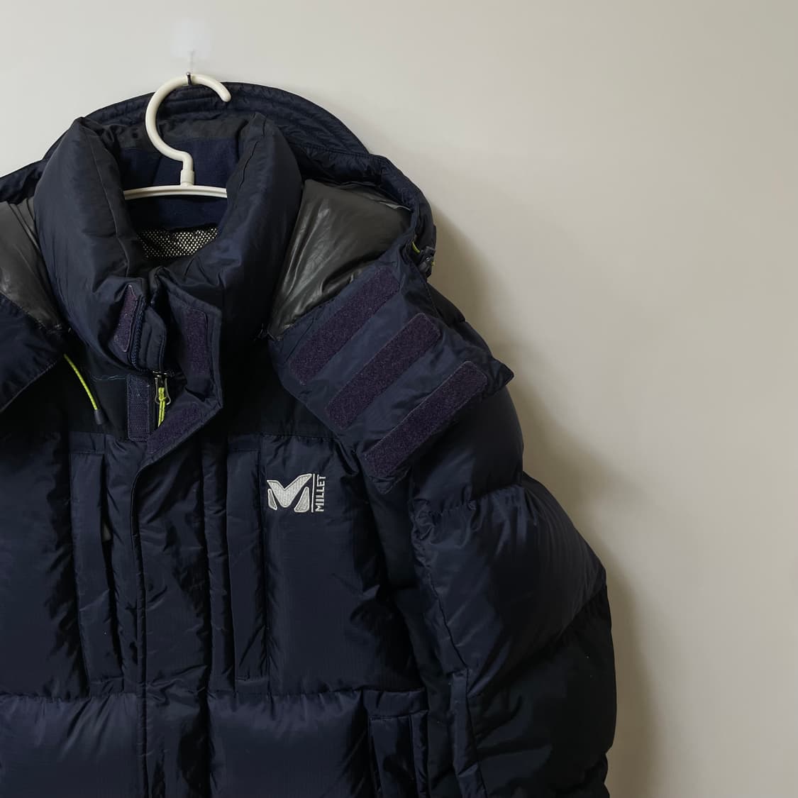 [ M ] 밀레 남성 로고 구스다운 패딩 상품이미지3