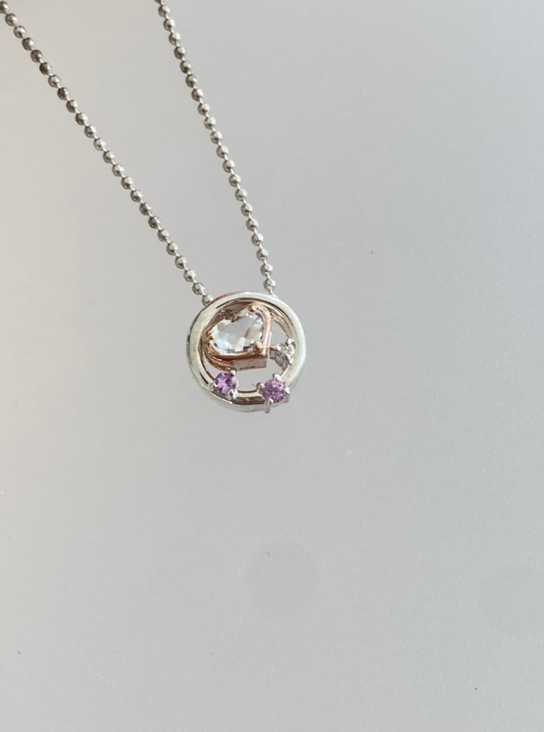 [중고] Courreges 10k heart logo 상품이미지2