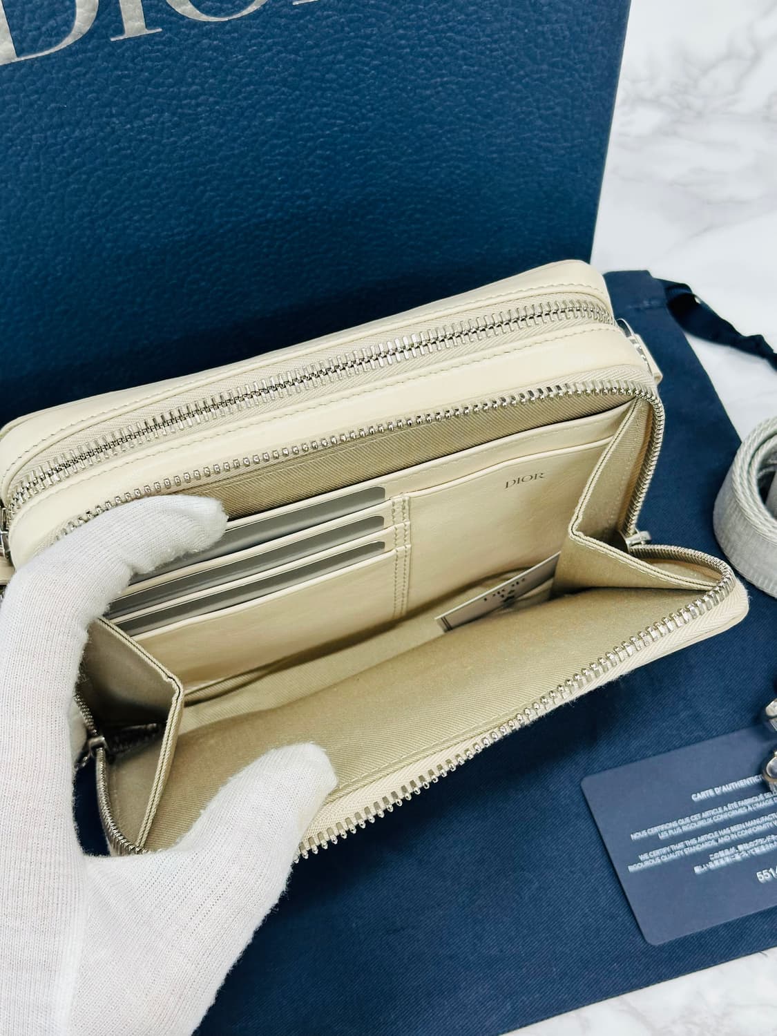 [풀구성]디올 CD 다이아몬드 숄더 스트랩 크로스백 상품이미지8