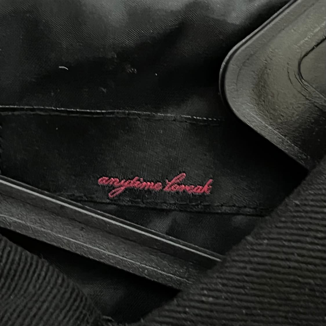 애니타임로릭 zinna mix 자켓 블랙 M 상품이미지3