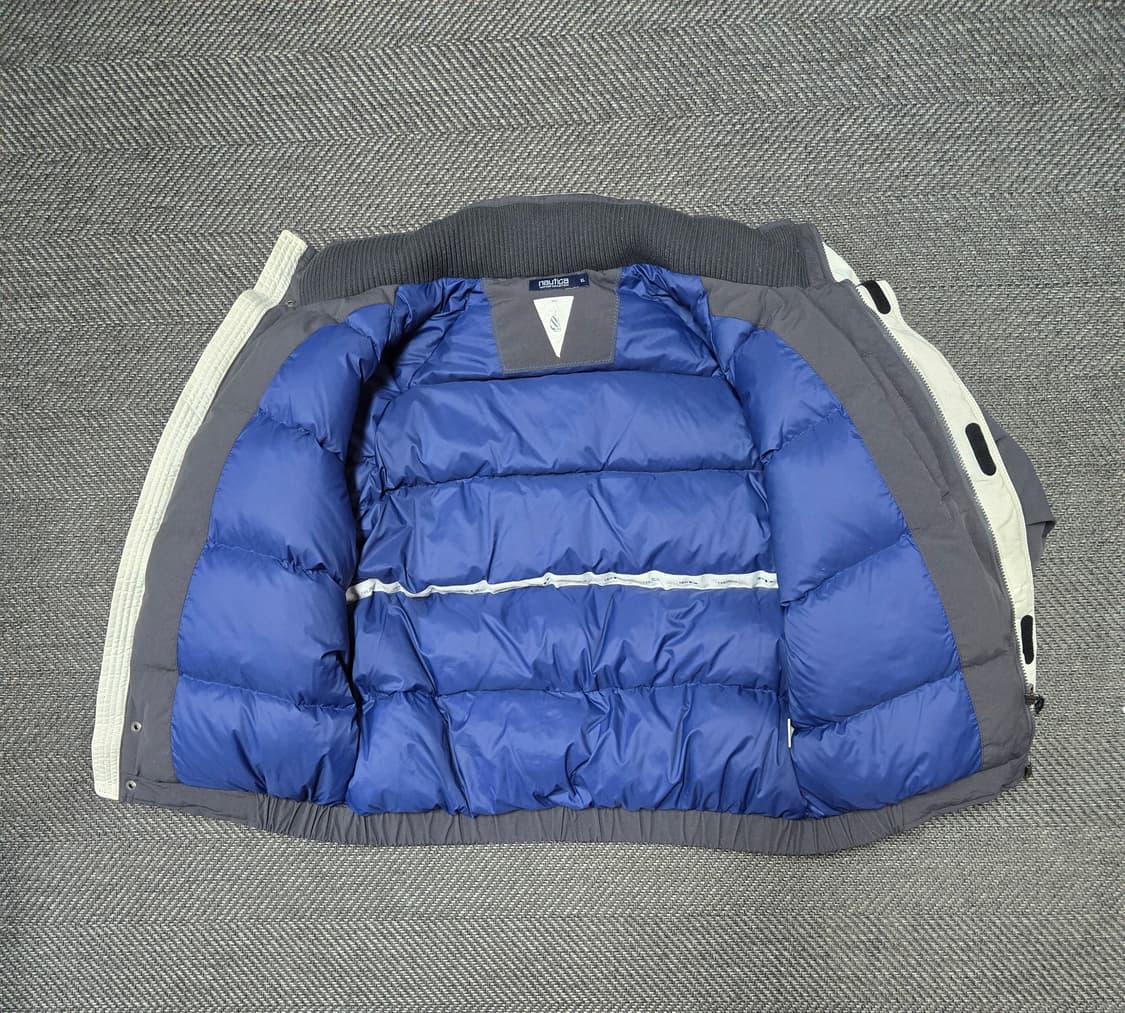 노티카 83플래그 요트 다운패딩 파카 차콜 상품이미지4