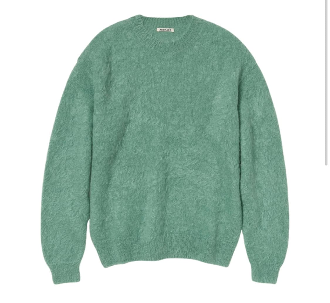 오라리 모헤어 니트 브러시드 슈퍼 키드 4사이즈 상품이미지5