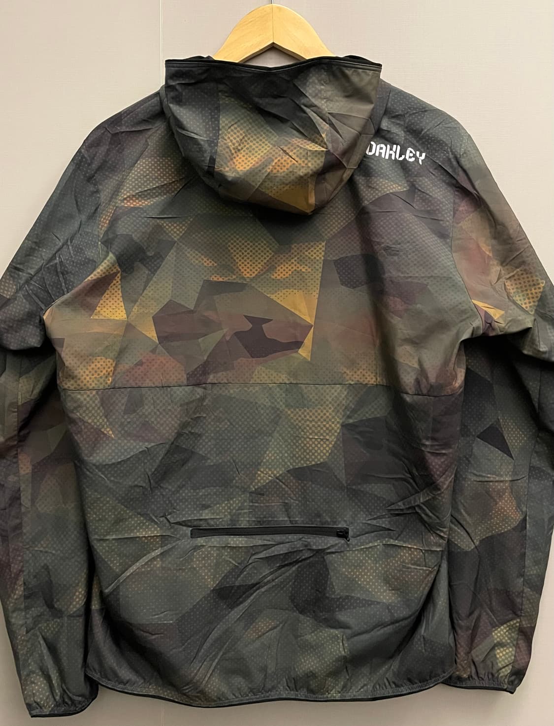 (S~M)OAKLEY 오클리 카모플라주 폴리 경량 바람막이 러닝 상품이미지6