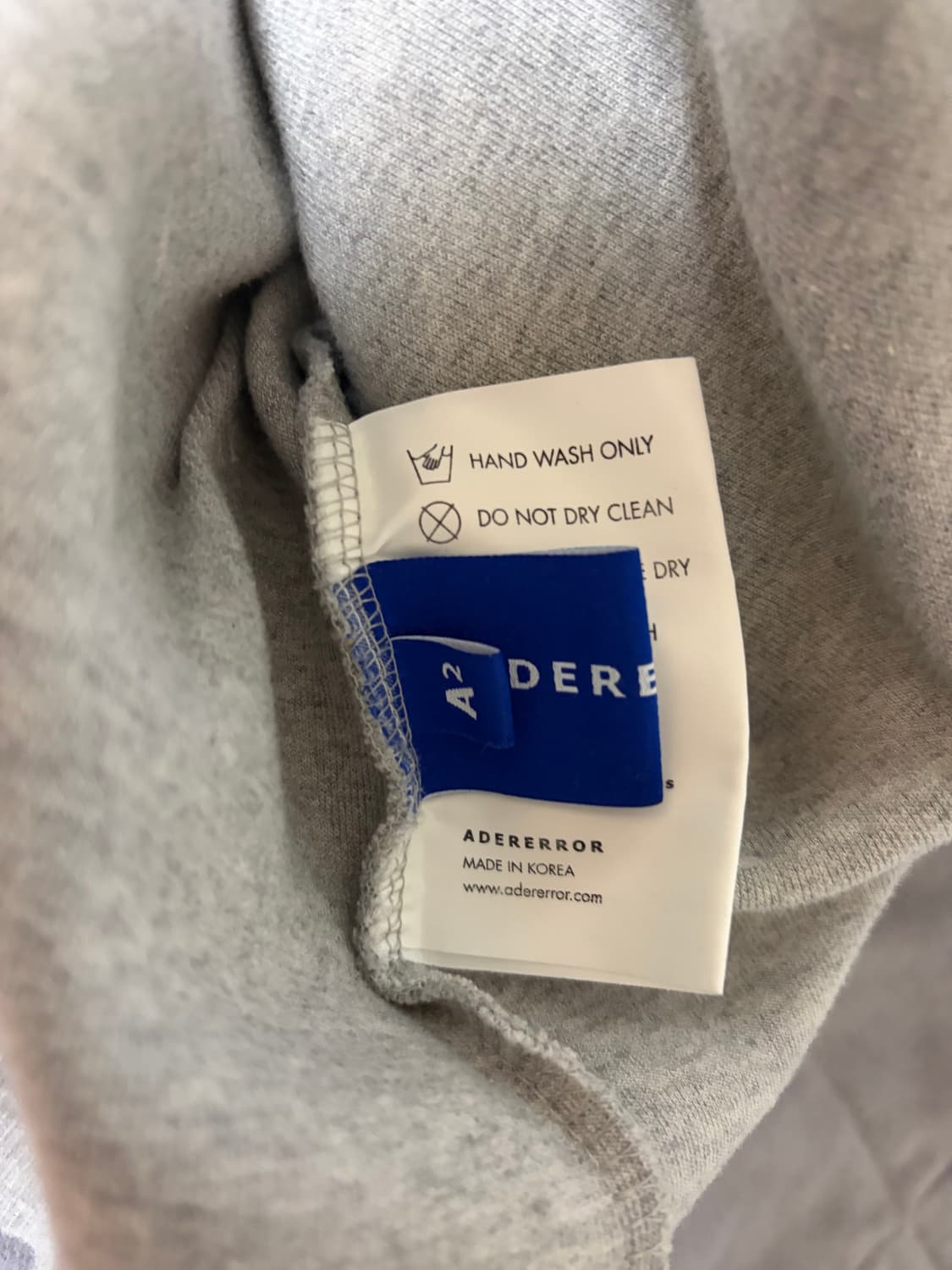 아더에러 메종키츠네 후드 그레이 A2 상품이미지4