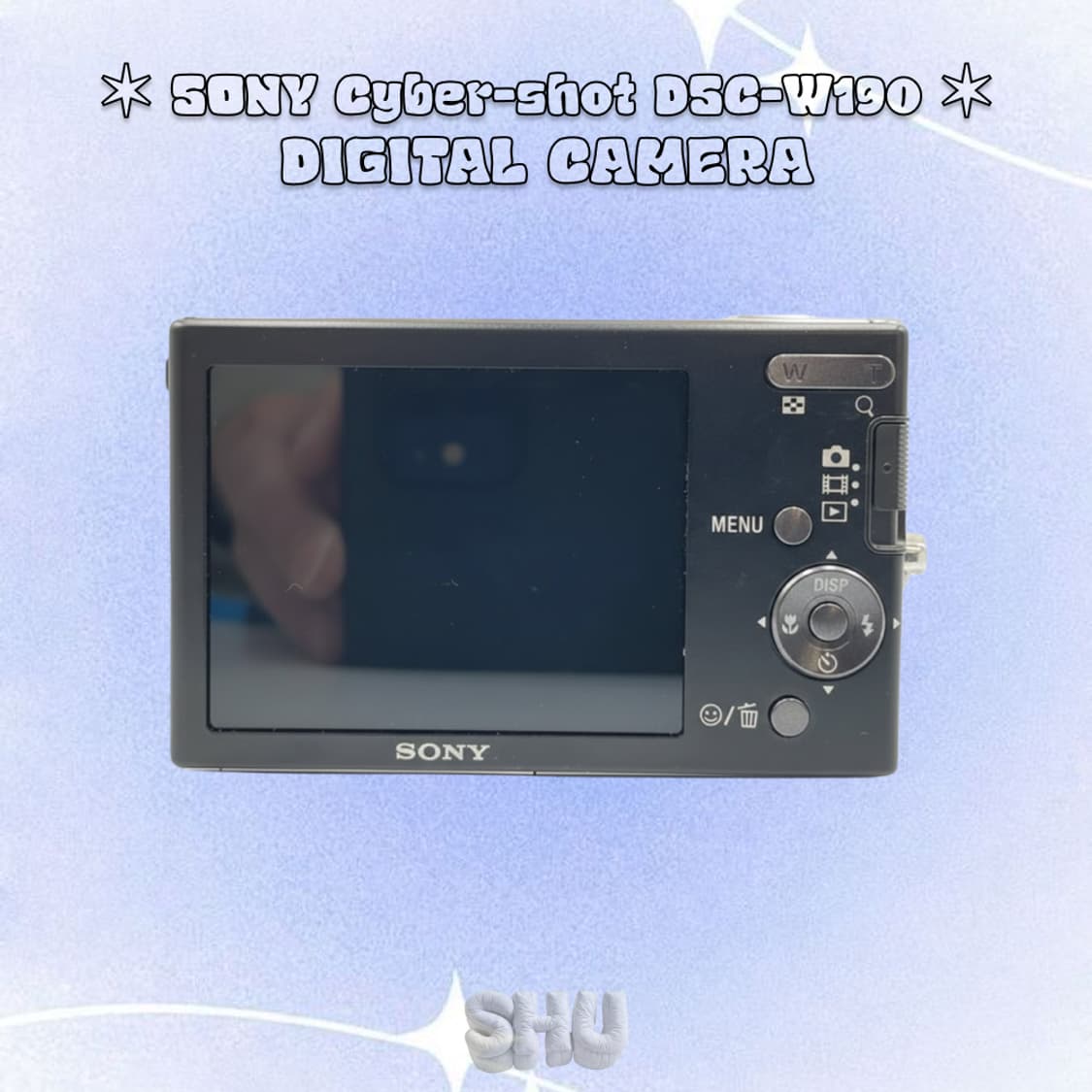 소니 사이버샷 DSC-W190 빈티지 디카 실버 상품이미지5