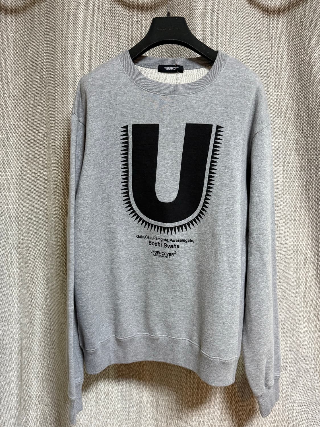 [4] 언더커버 UGIZ 스웨트셔츠 그레이 상품이미지1