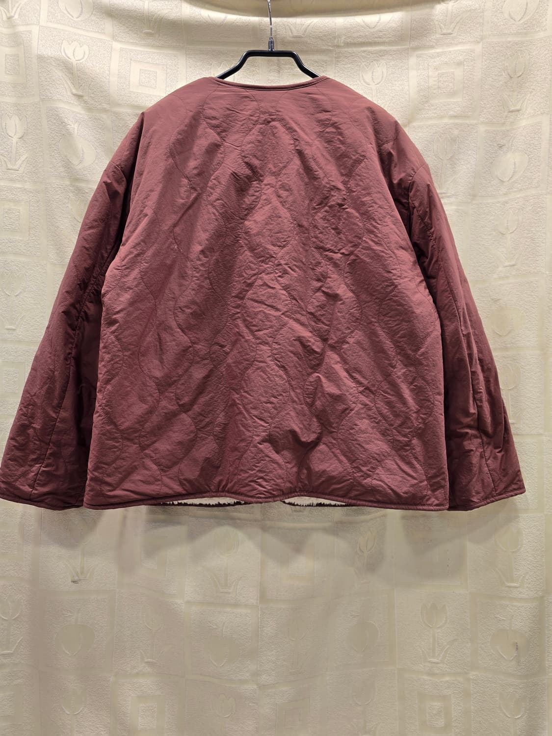 거의새거) 유니클로 양면 퀼팅 가디건 자켓  M(66) 상품이미지5