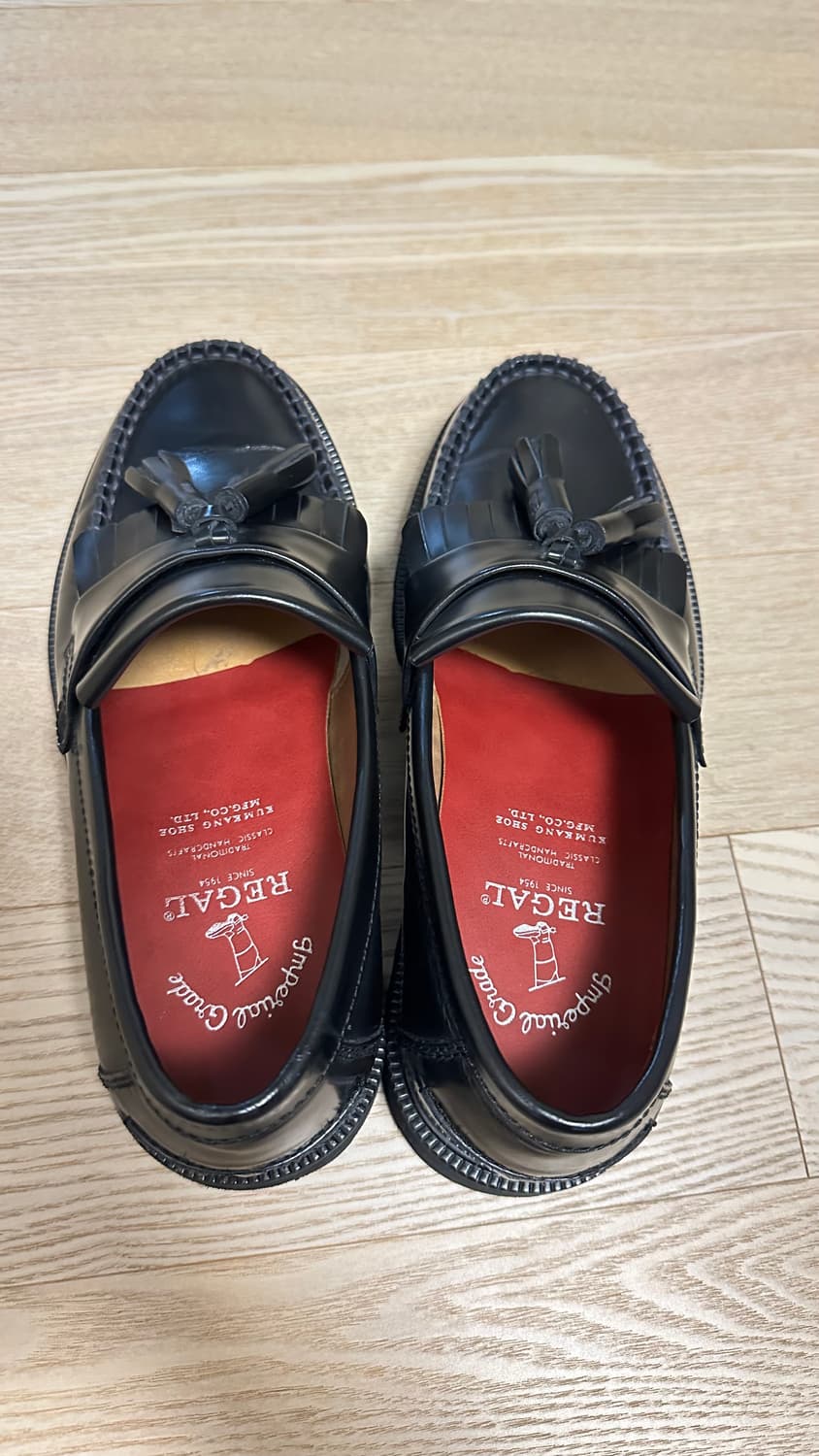 금강 리갈 테슬로퍼 블랙 250사이즈 상품이미지5