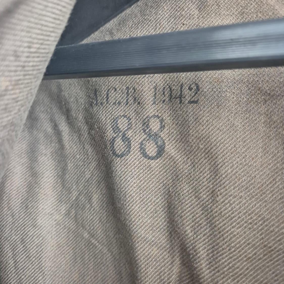 스웨덴 육군 M36 필드 자켓 울 모직 100사이즈 상품이미지5