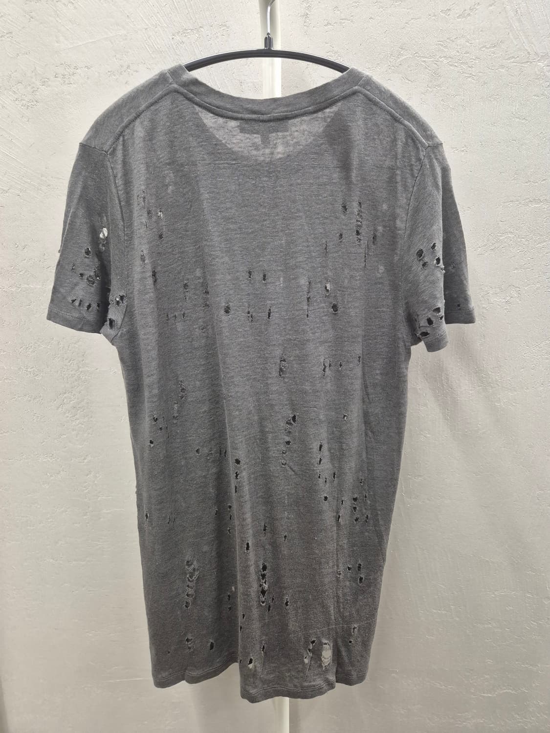 IRO 데미지 반팔 원피스 그레이 S 상품이미지3