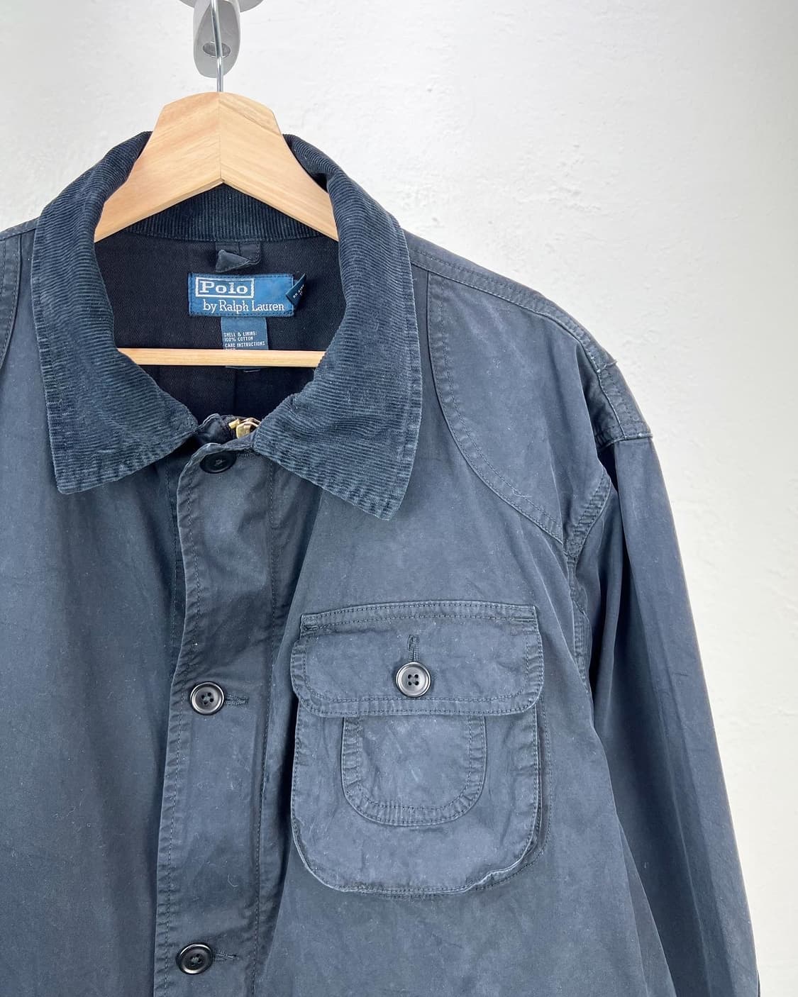 폴로 랄프로렌 딥네이비 코듀로이 코튼 헌팅자켓  상품이미지2