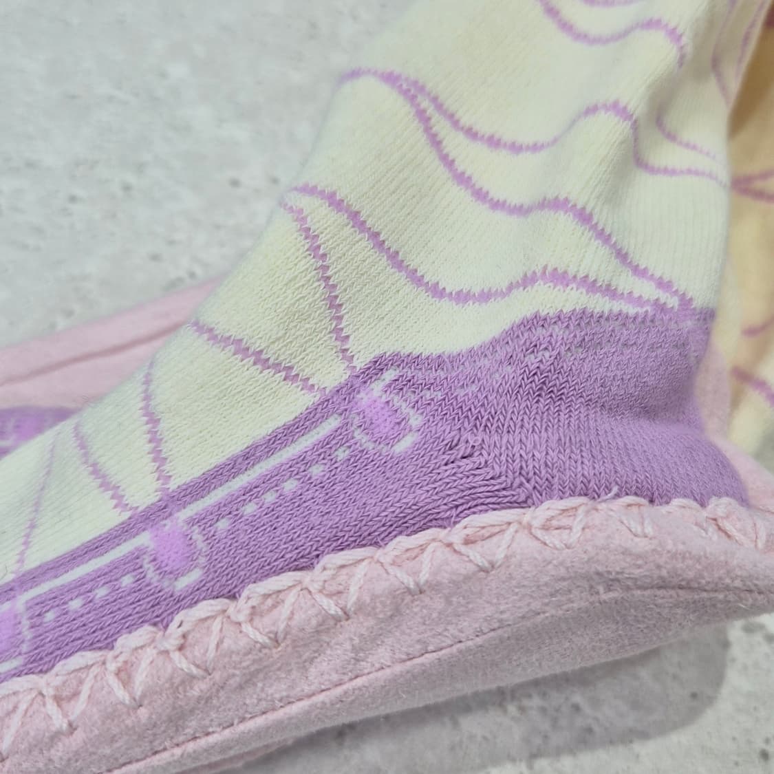 ATSUGI 핑크라일락 슬리퍼양말 룸슈즈 23cm 상품이미지3