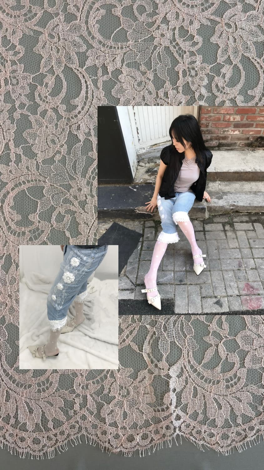🪽레이스 y2k무드 코디셋 🪽 상품이미지1