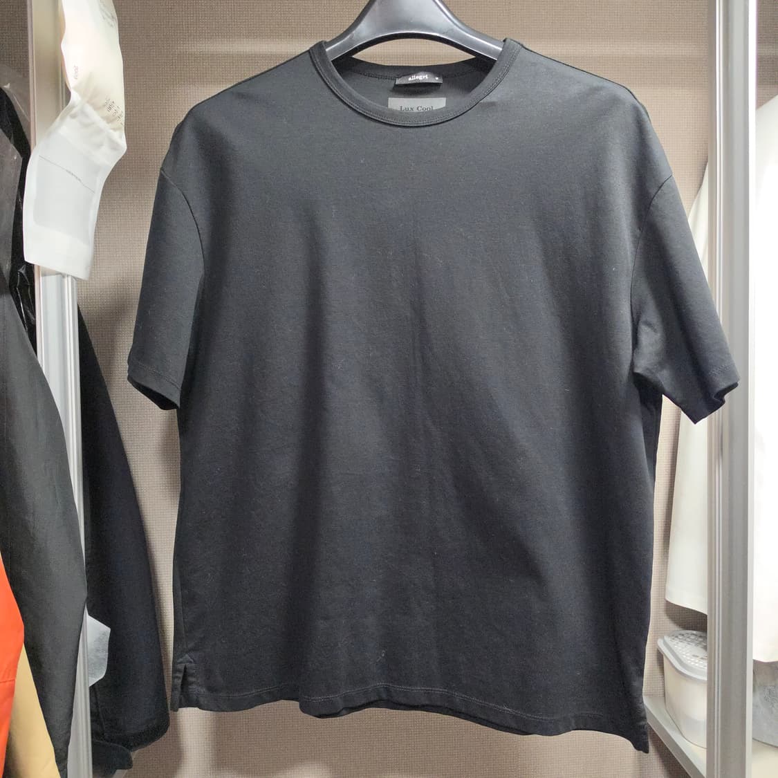 알레그리 럭스쿨 세미오버핏 블랙 M 상품이미지1