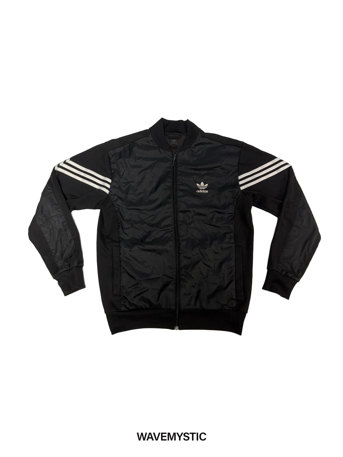 아디다스 오리지널스 트레포일 나일론 믹스 트랙탑 블랙 M 상품이미지1