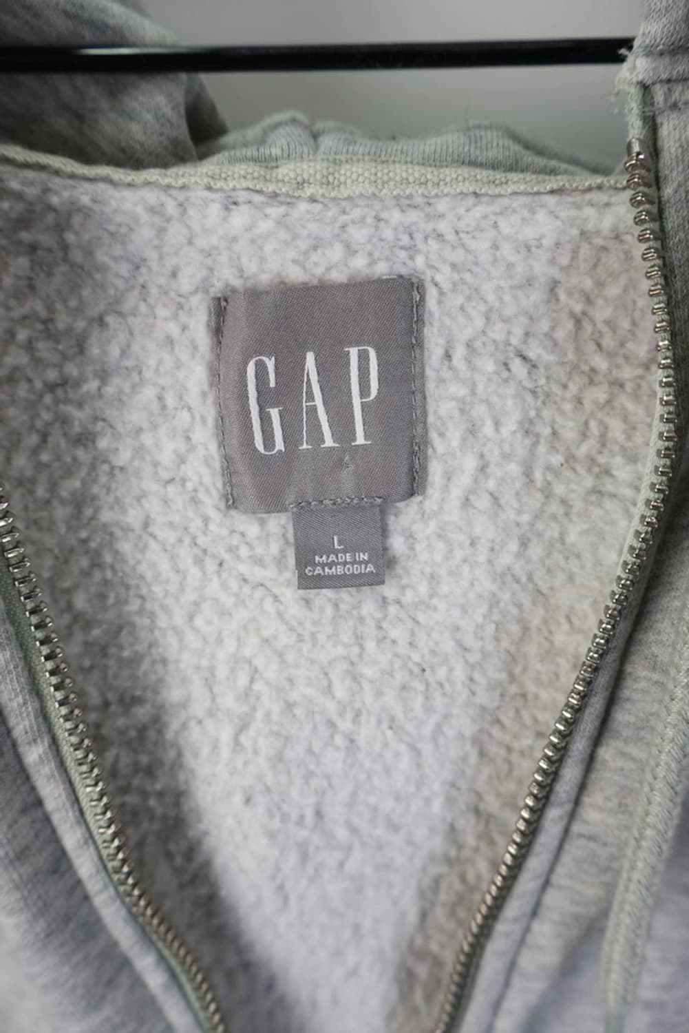 갭 뉴욕시티 프린팅 그레이 후드집업 상품이미지7