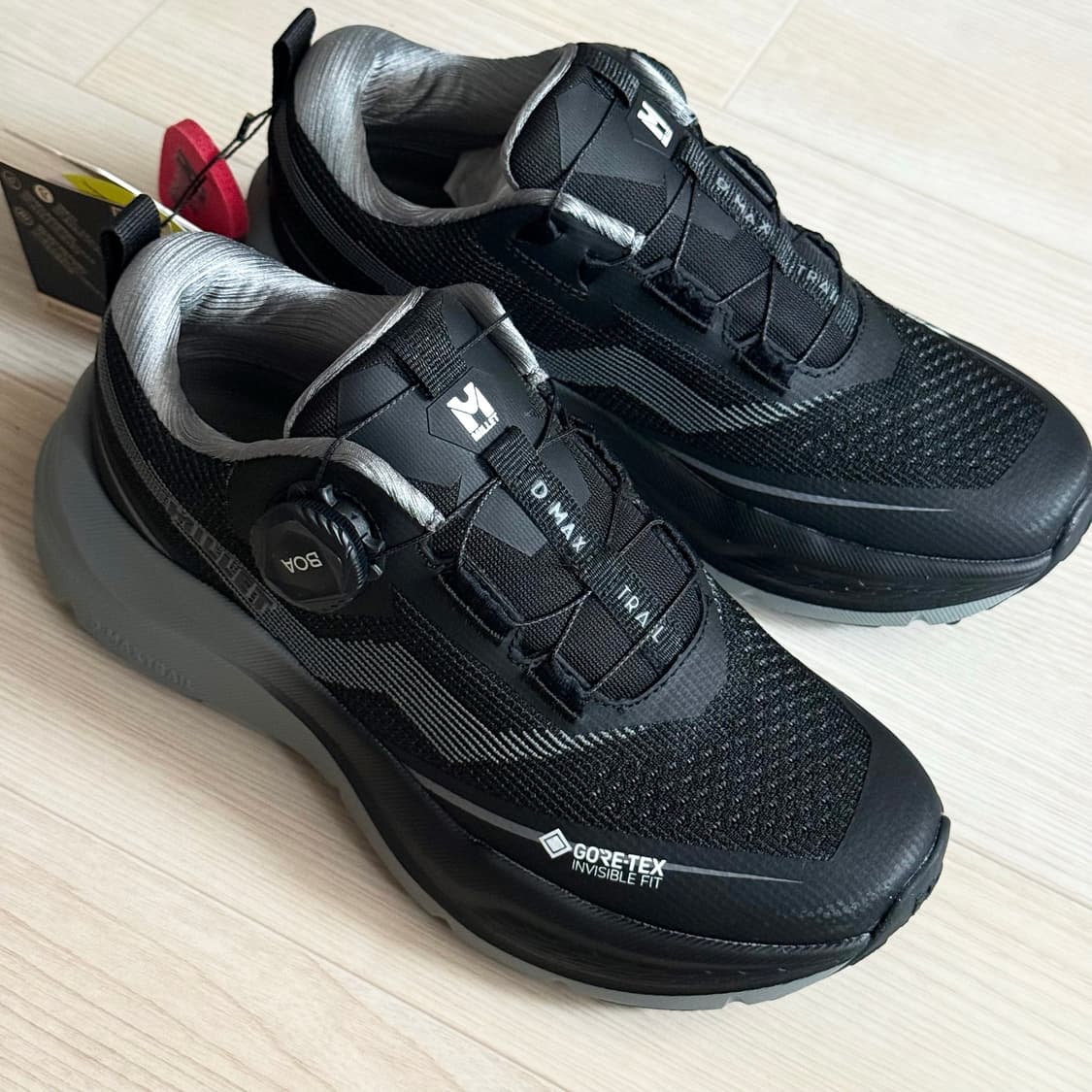 (새상품) 밀레 디맥스 MT-203 GTX 등산화 235 블랙 상품이미지4
