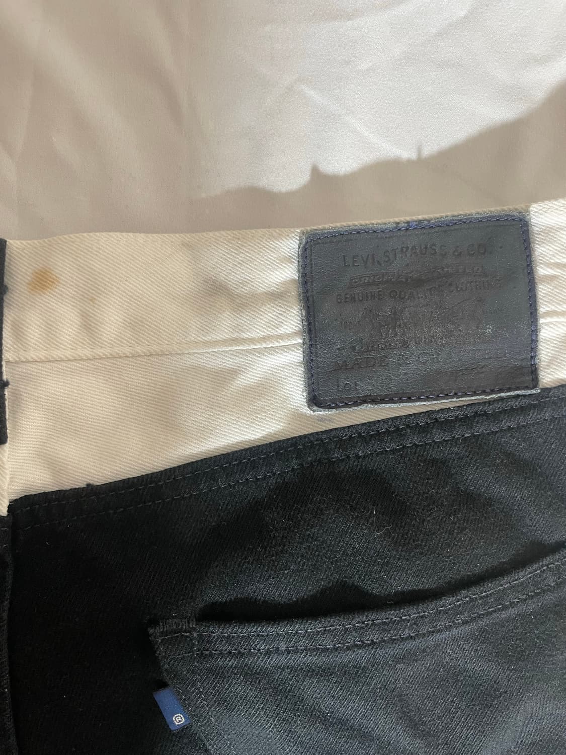 리바이스 메이드앤크래프티드 로데오 투톤 팬츠 상품이미지4