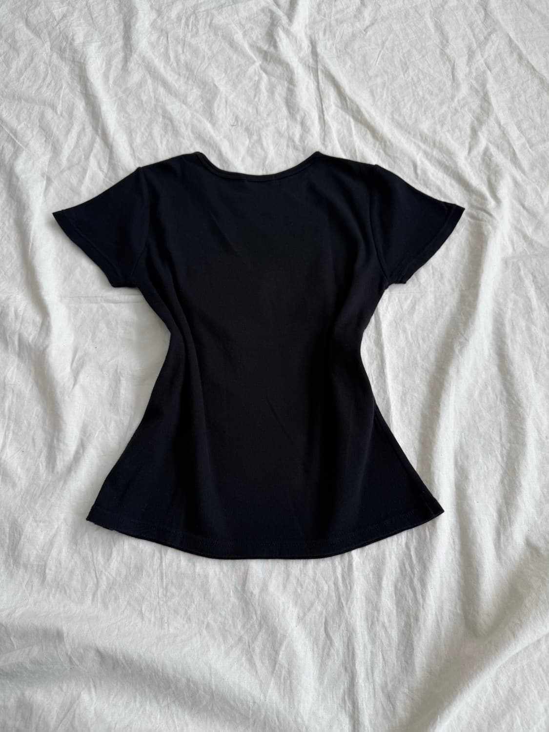 블랙 갸루 00‘s y2k 반팔  상품이미지4