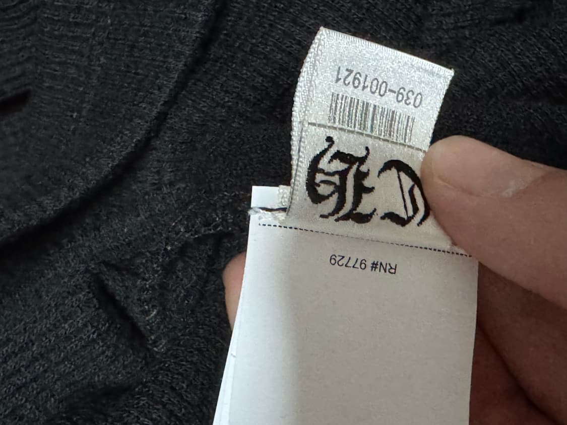 크롬하츠헨리넥 롱 슬리브리스-xl 상품이미지3