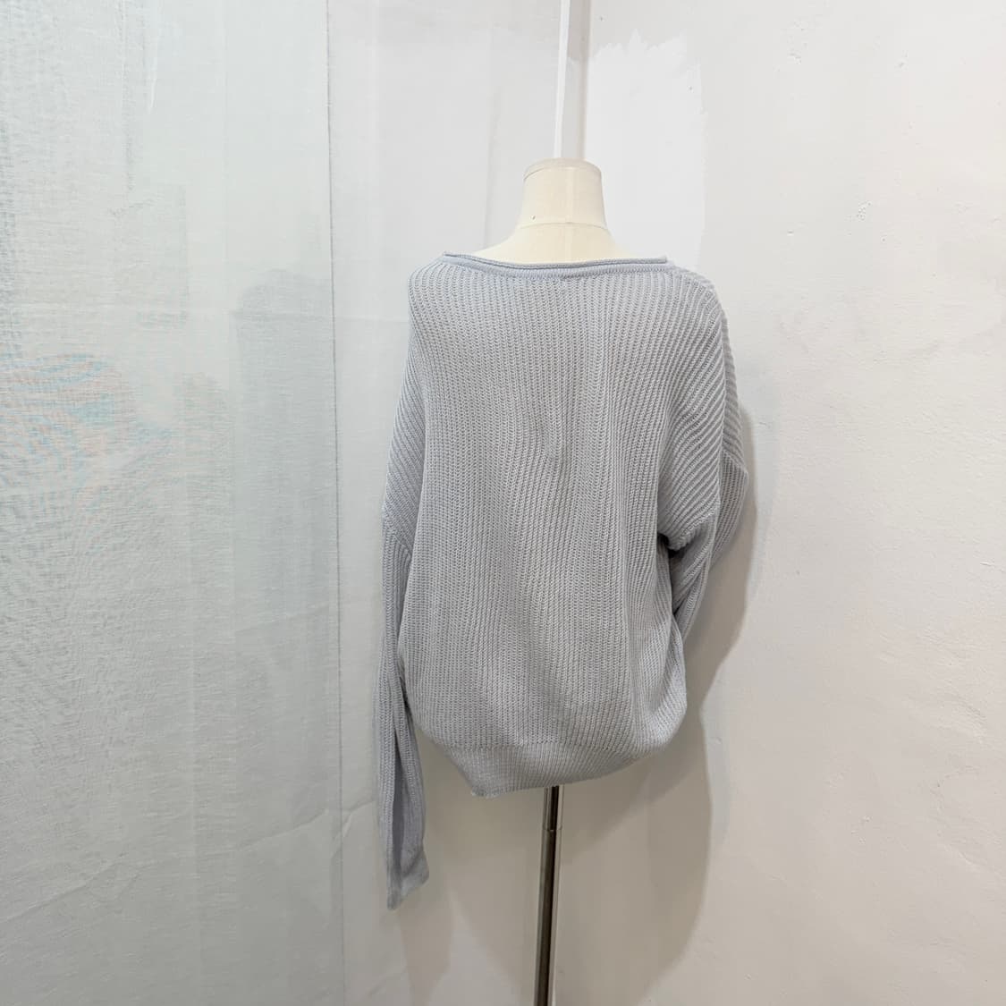 슬로우무드 커버업 성글니트 긴팔니트 4288 상품이미지4