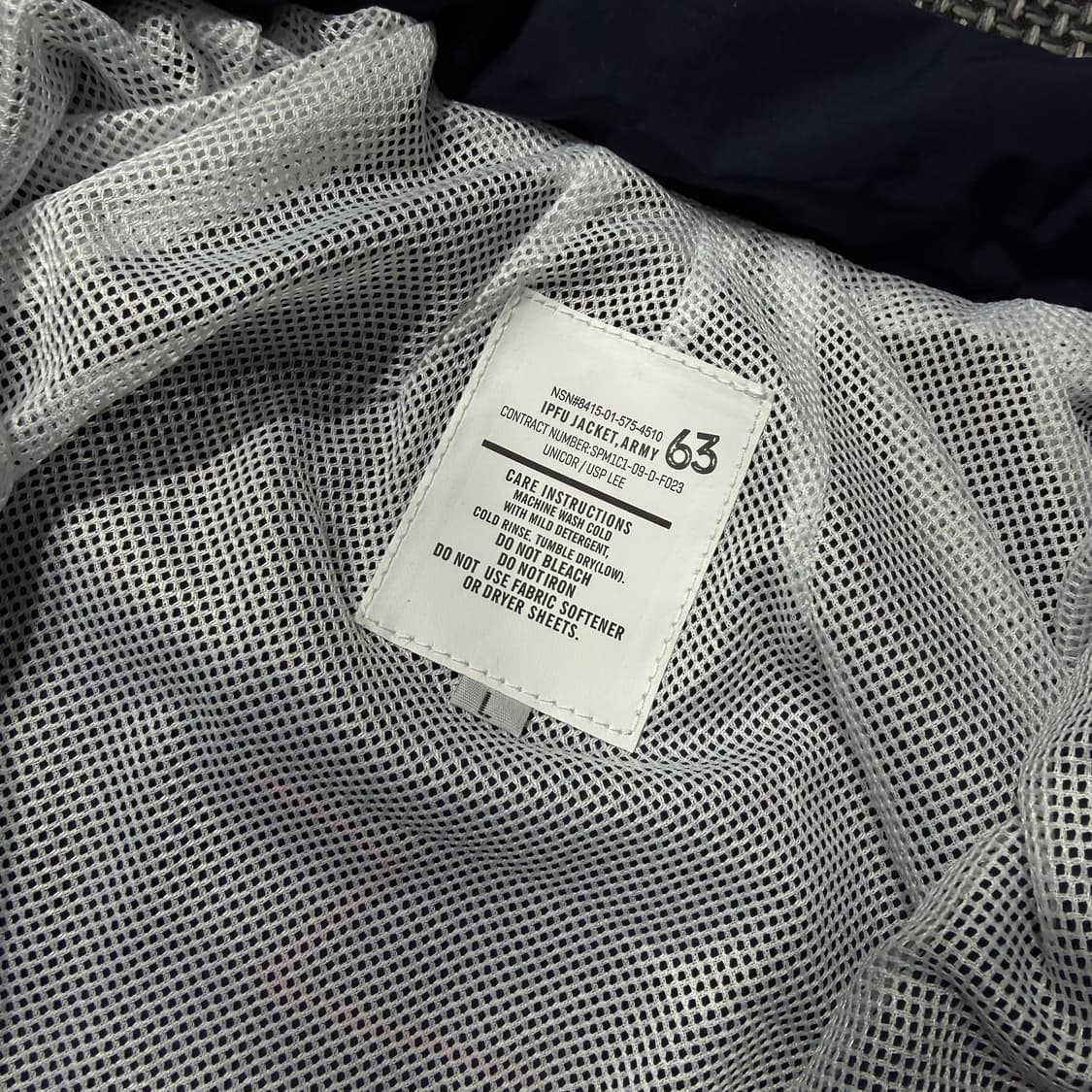 새상품 밀리터리 IPFU 바람막이 (M/L/XL) 상품이미지5