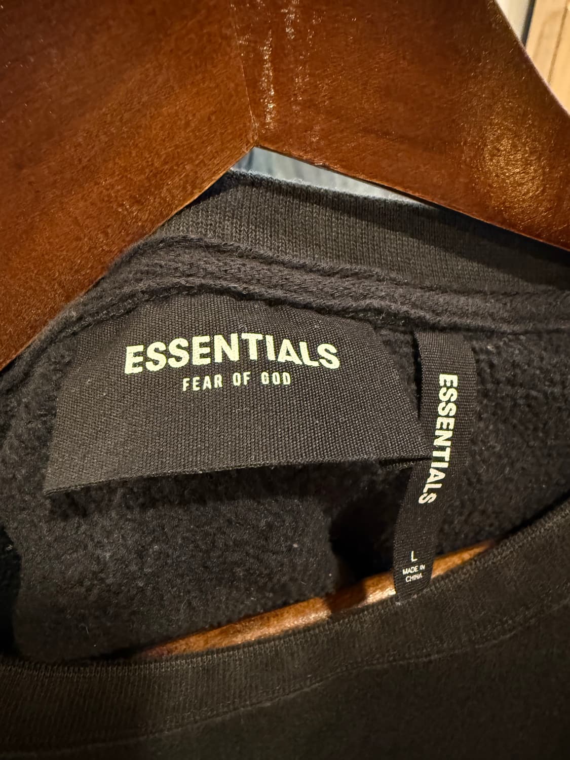 에센셜 피어오브갓 맨투맨 상품이미지3